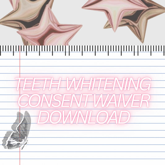 Teeth Whitening Consent Waiver